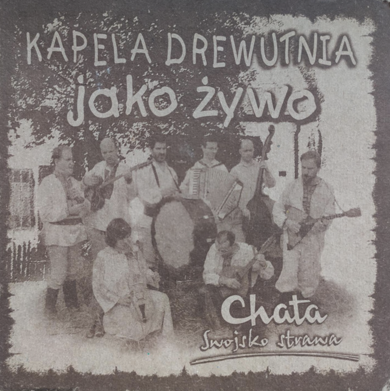 Okładka płyty Jako Żywo